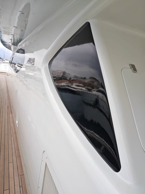 rotulacion de barco vinilo nautico mallorca