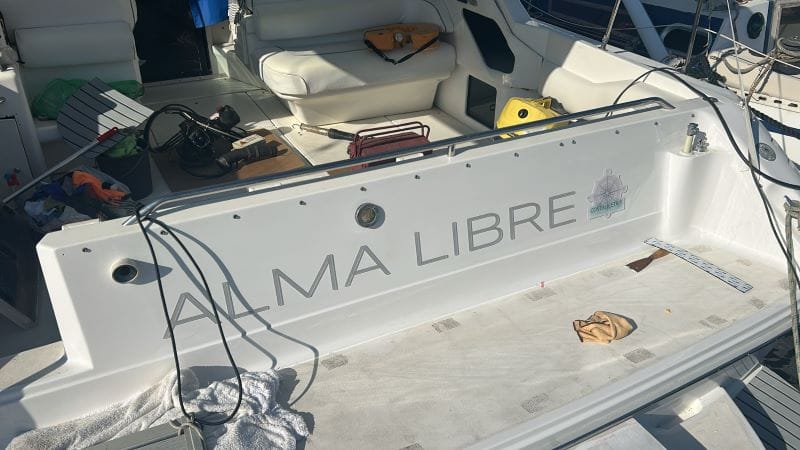 letras corporeas para yates