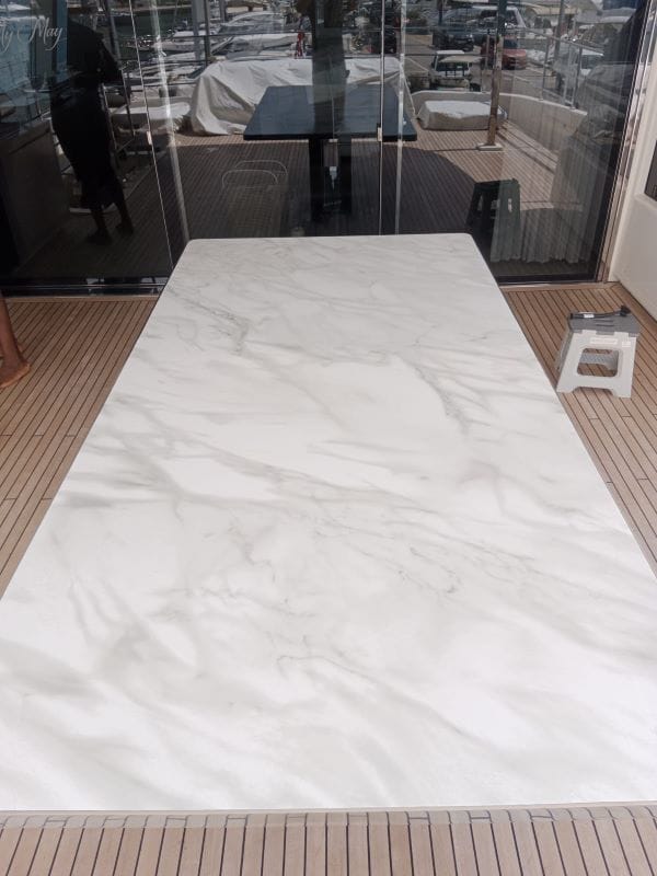 wrapping para yates, vinilaod de muebles nauticos